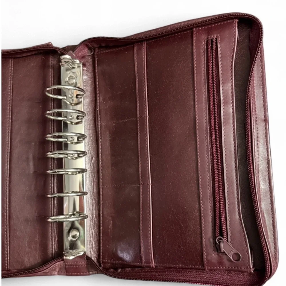 Brown Leather Binder
